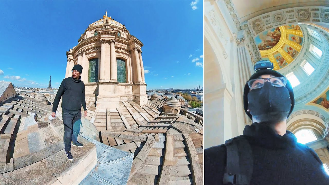 INFILTRATION EXTRÊME DES INVALIDES (et le musée de l'armée)