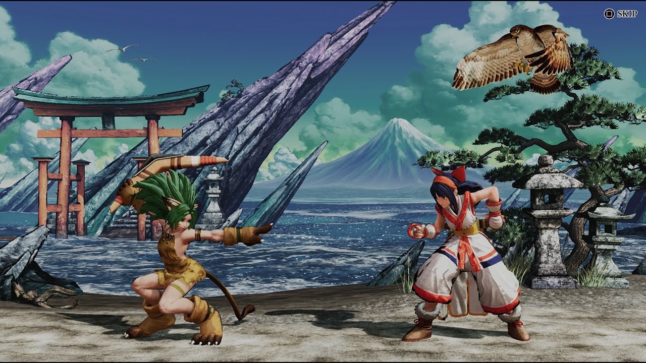 Cham Cham vs Nakoruru (Hardest AI) - Samurai Shodown