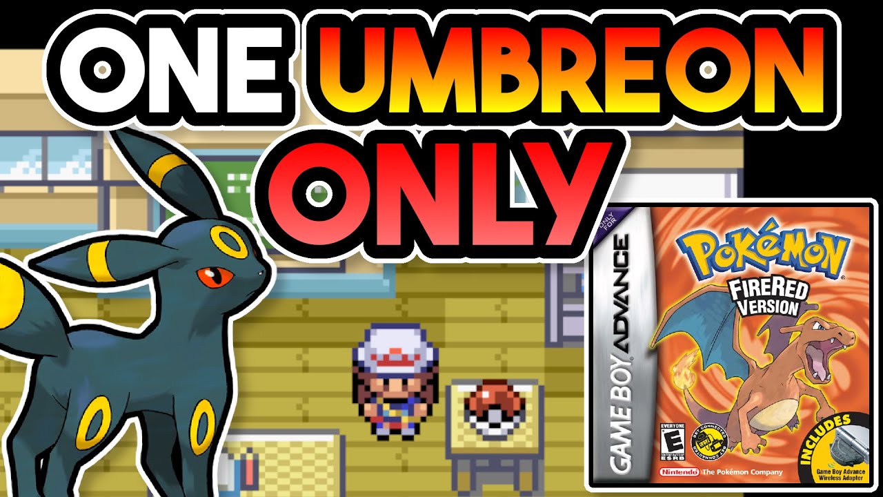 Могу ли я победить Pokemon Fire Red, используя ТОЛЬКО одного Амбреона?