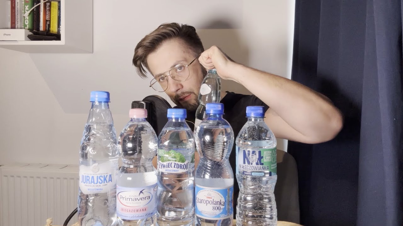 WIELKI TEST WÓD MINERALNYCH | ASMR po polsku