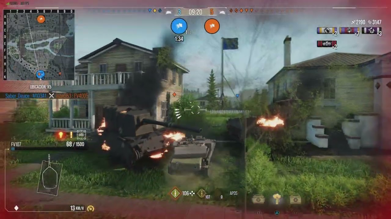 ¡DOMINANDO EL CAMPO con el FV107 en WoT Console! 🛡️ Velocidad y Estrategia en Acción