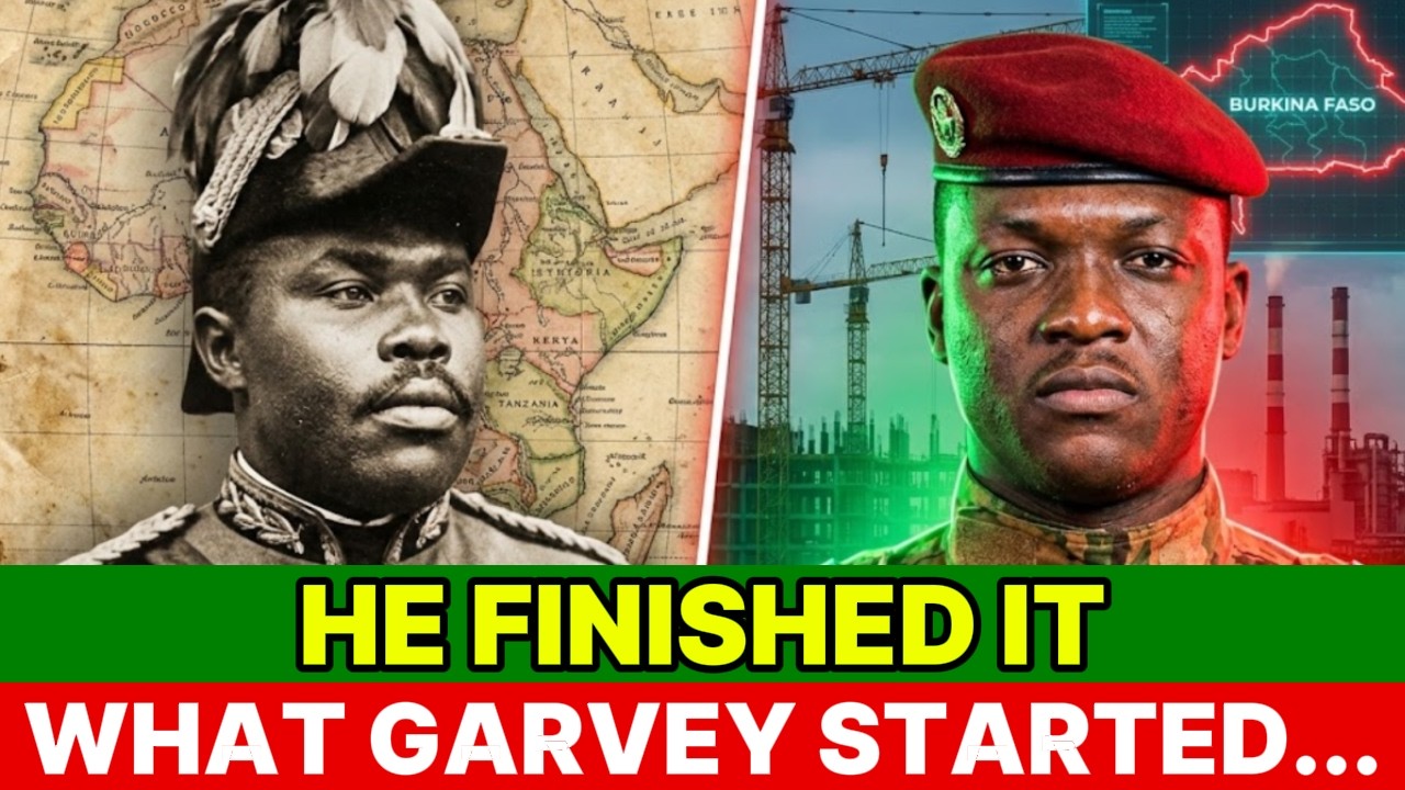 The Unfinished Map How Traoré is Building the Africa Marcus Garvey Dreamed Of