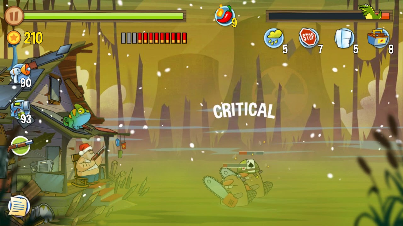 Swamp Attack - Episode 5. Level 11 Gameplay Android walkthrough