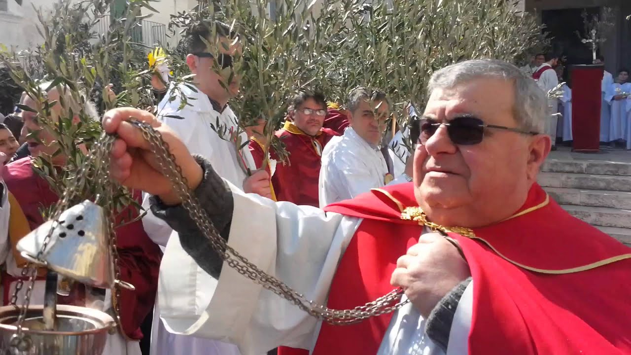 BENEDIZIONE  DELLE PALME 2016