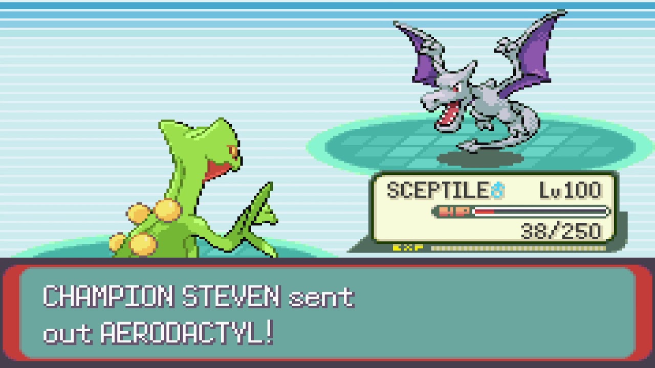 Pokemon Emerald Kaizo - Champion Steven