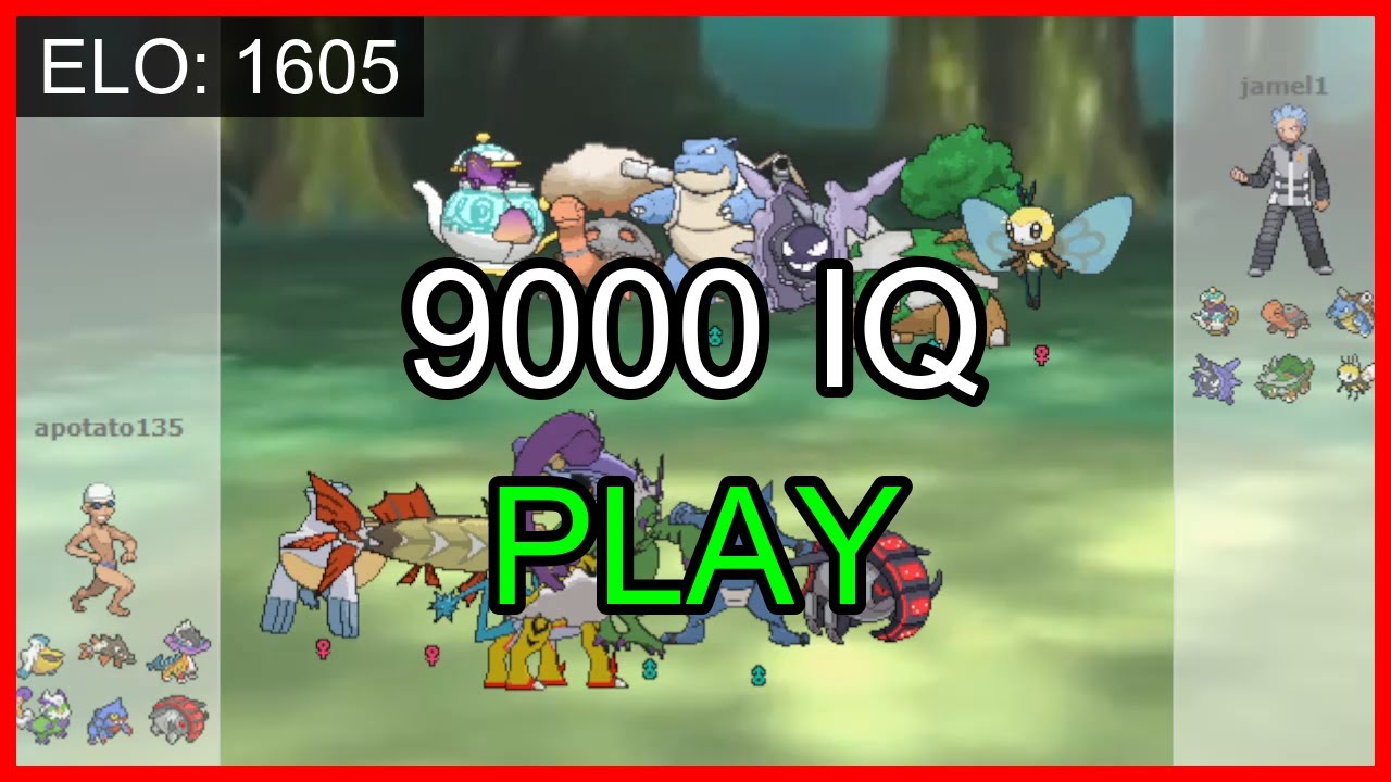 EPIC BATTLE at high elo! (1605 ELO) | Pokemon Showdown