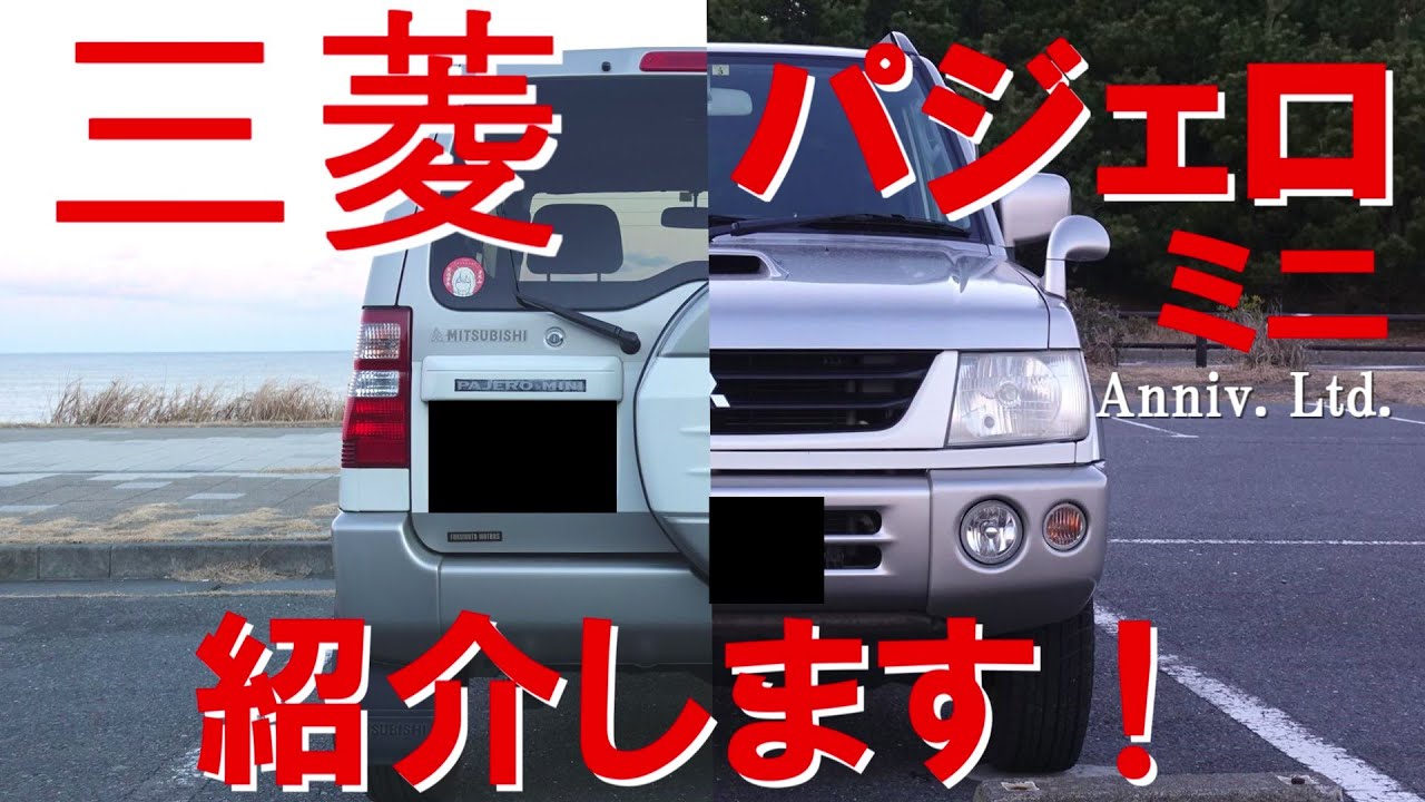 【車両紹介】いちとよの三菱・パジェロミニ アニバーサリーリミテッドVRを紹介！(詳細版)