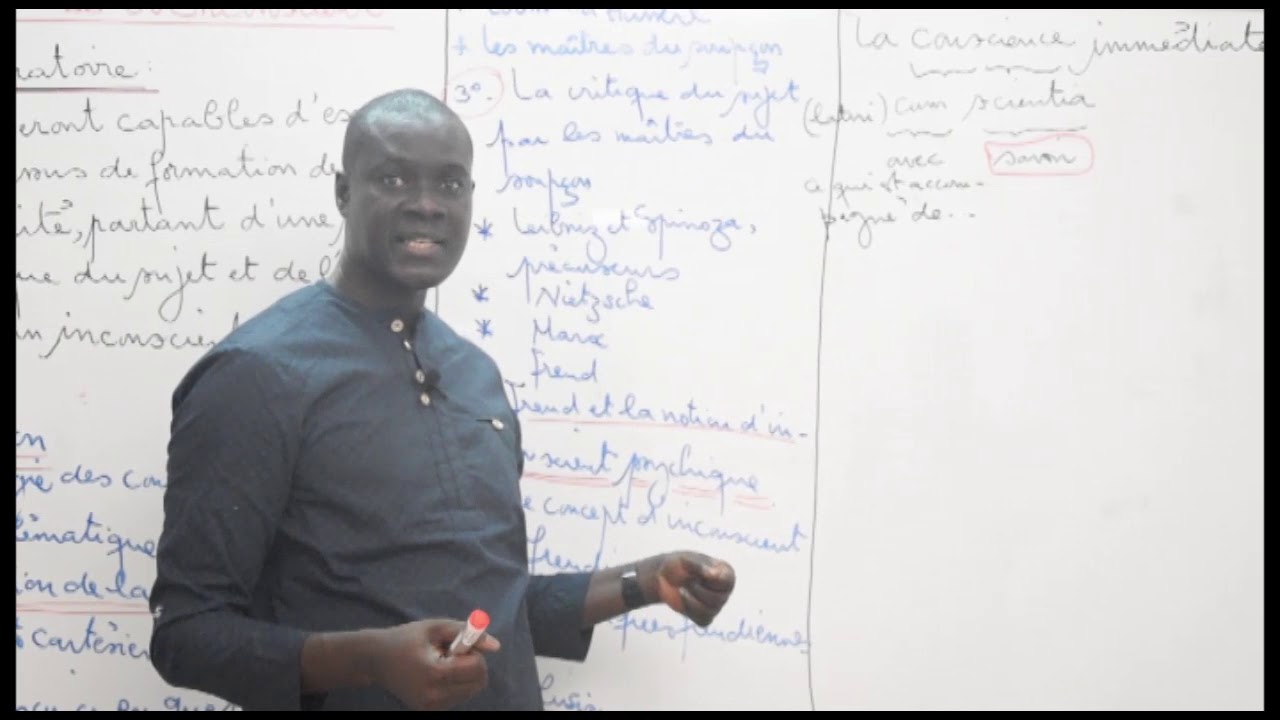 COUR PHILO CONSCIENCE ET INCONSCIENCE