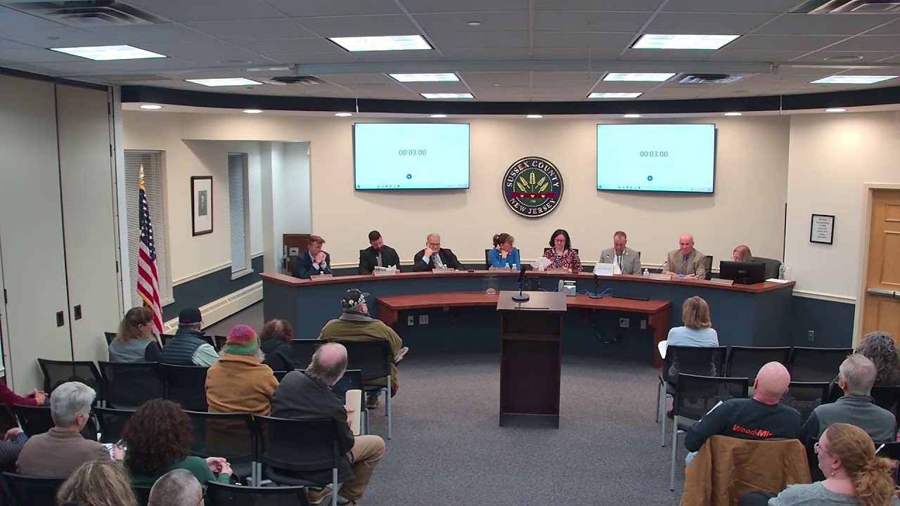 January 14, 2026  Sussex County  Commissioner Meeting