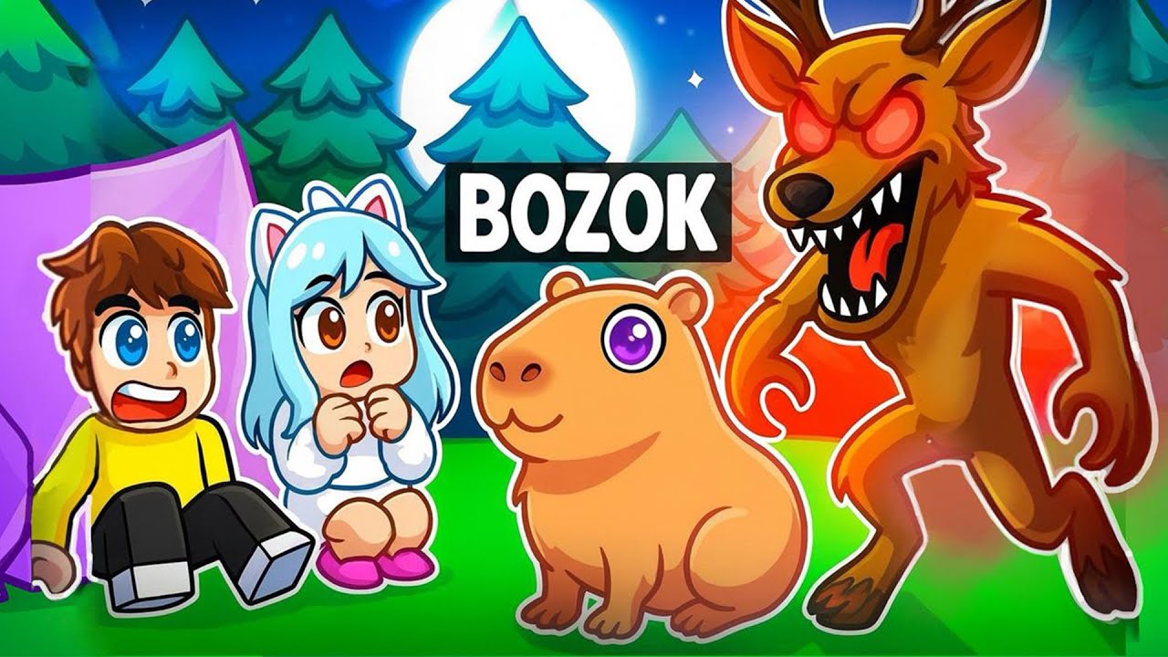 Ormanda 99 Gece'de CAPYBARA OLDUM... ROBLOX 99 NIGHTS IN FOREST 😱