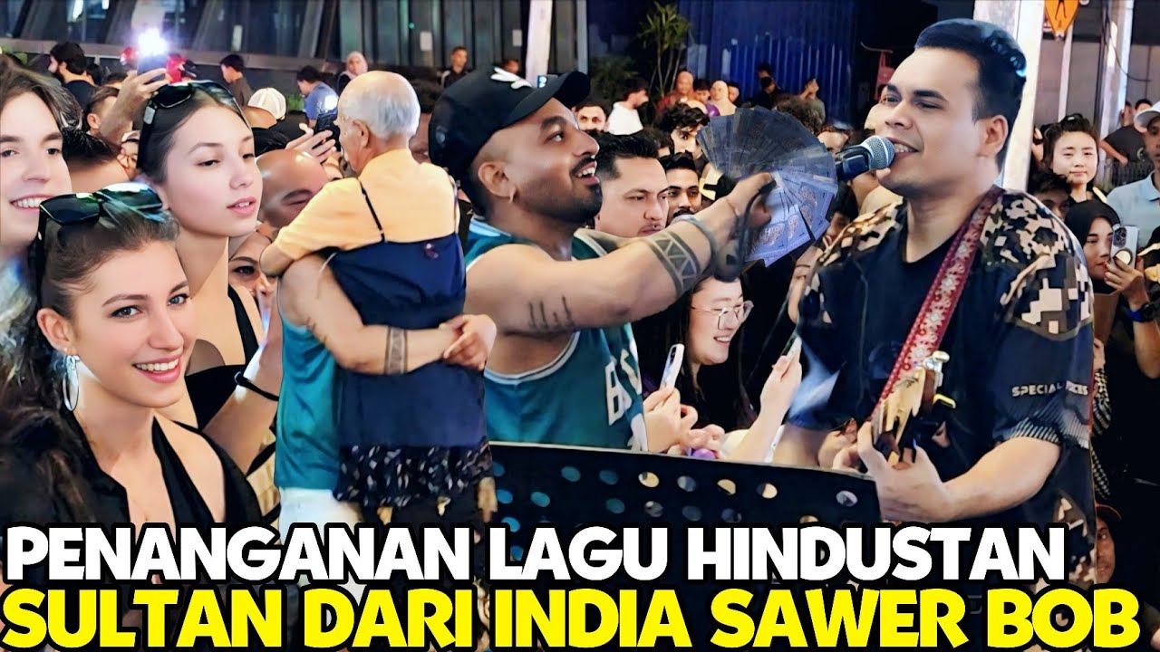 Penonton tergelak bila Penari dari India sawer Bob | Bob sengaja layan bagi dia dan Penonton Happy