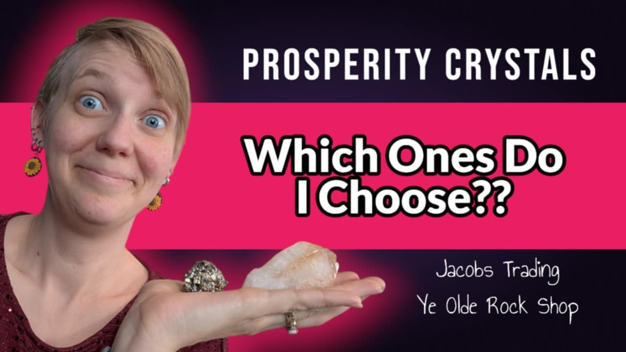 Prosperity Crystals YOU NEED! Don't Skip #4! Its the key!