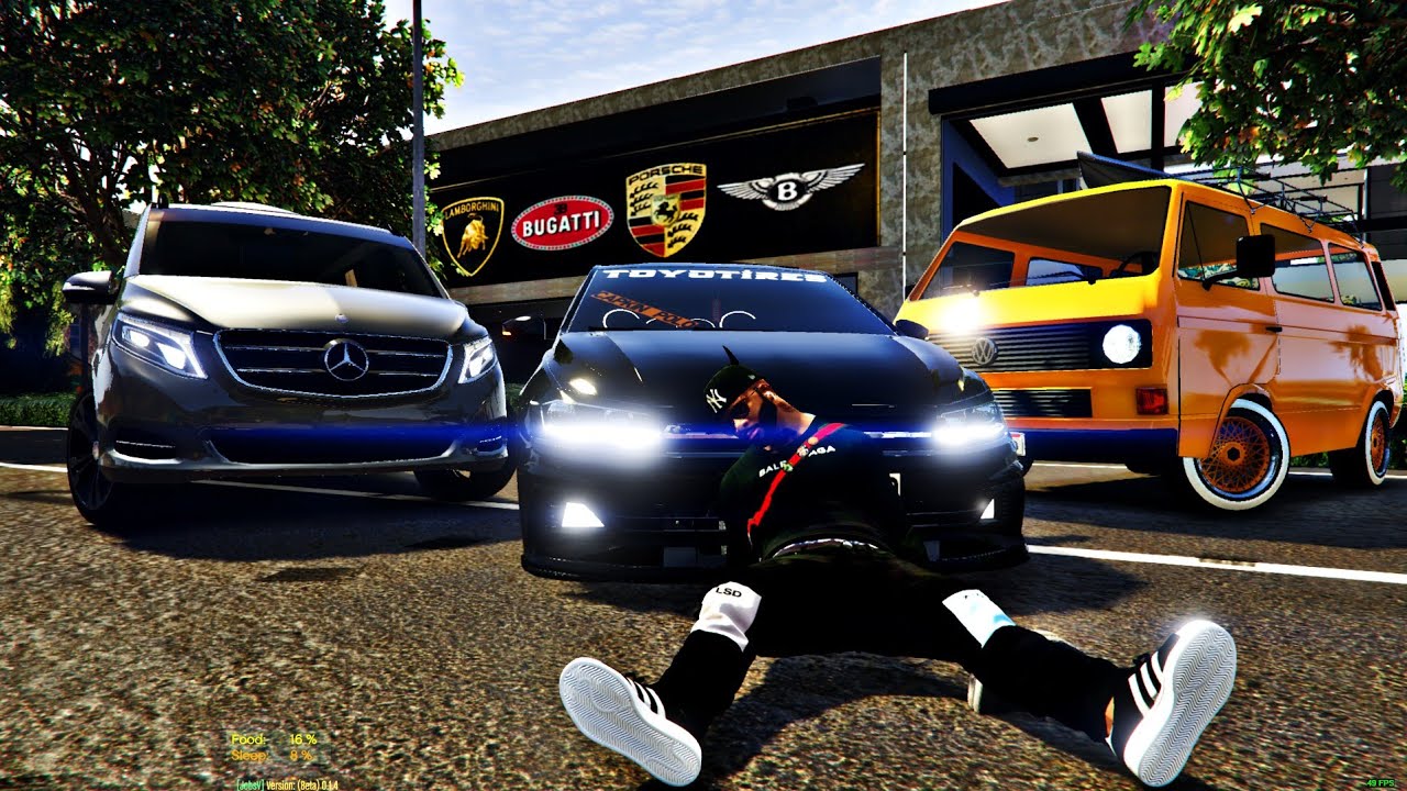 GTA Mzansi Ep.27 - my dealership, uber job with v250 vs vw caracara | the hustler lifestyle |