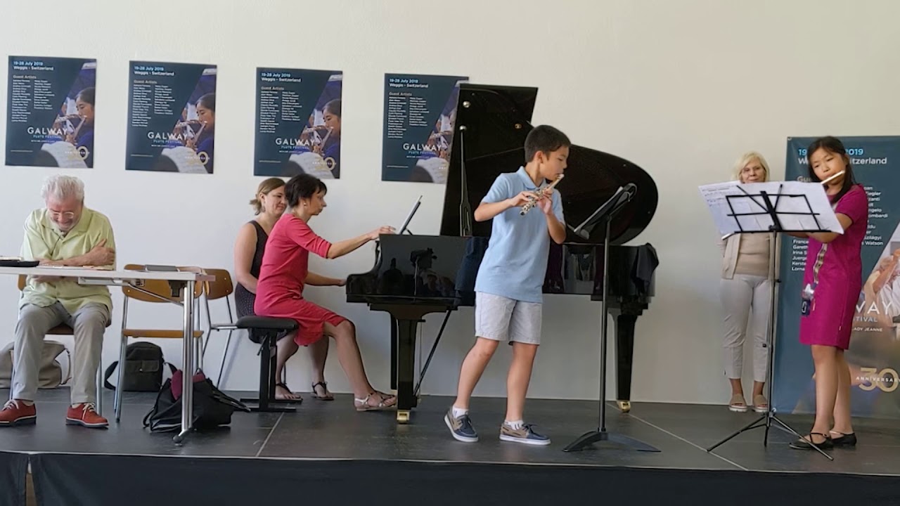 Pablo Sarasate Navarra for 2 Flutes - Galway Flute Festival, Weggis, Switzerland 2019