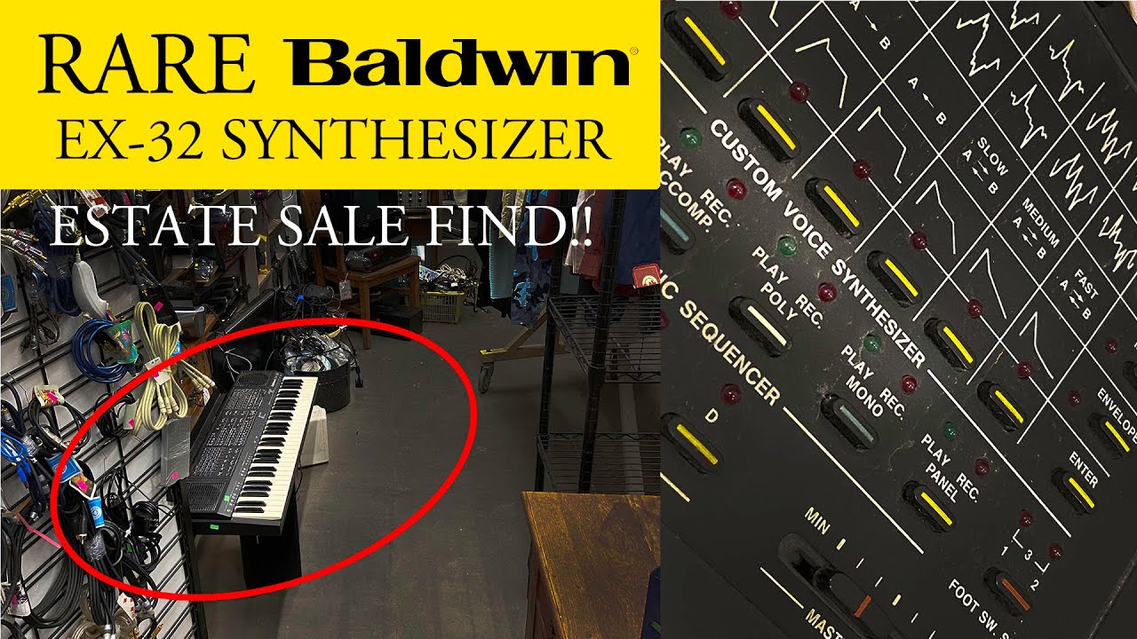 **RARE** Baldwin EX32 SYNTHESIZER