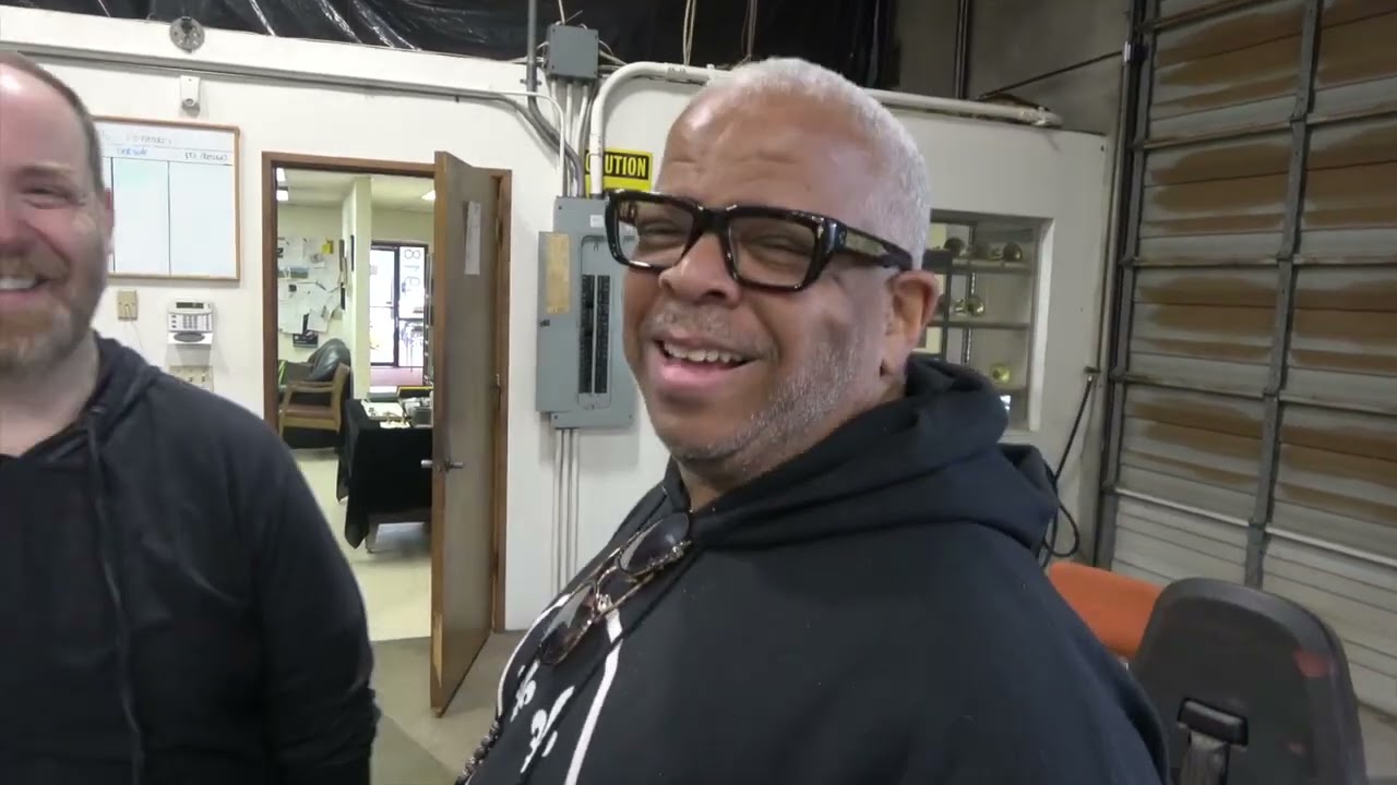 Terence Blanchard in the Monette shop