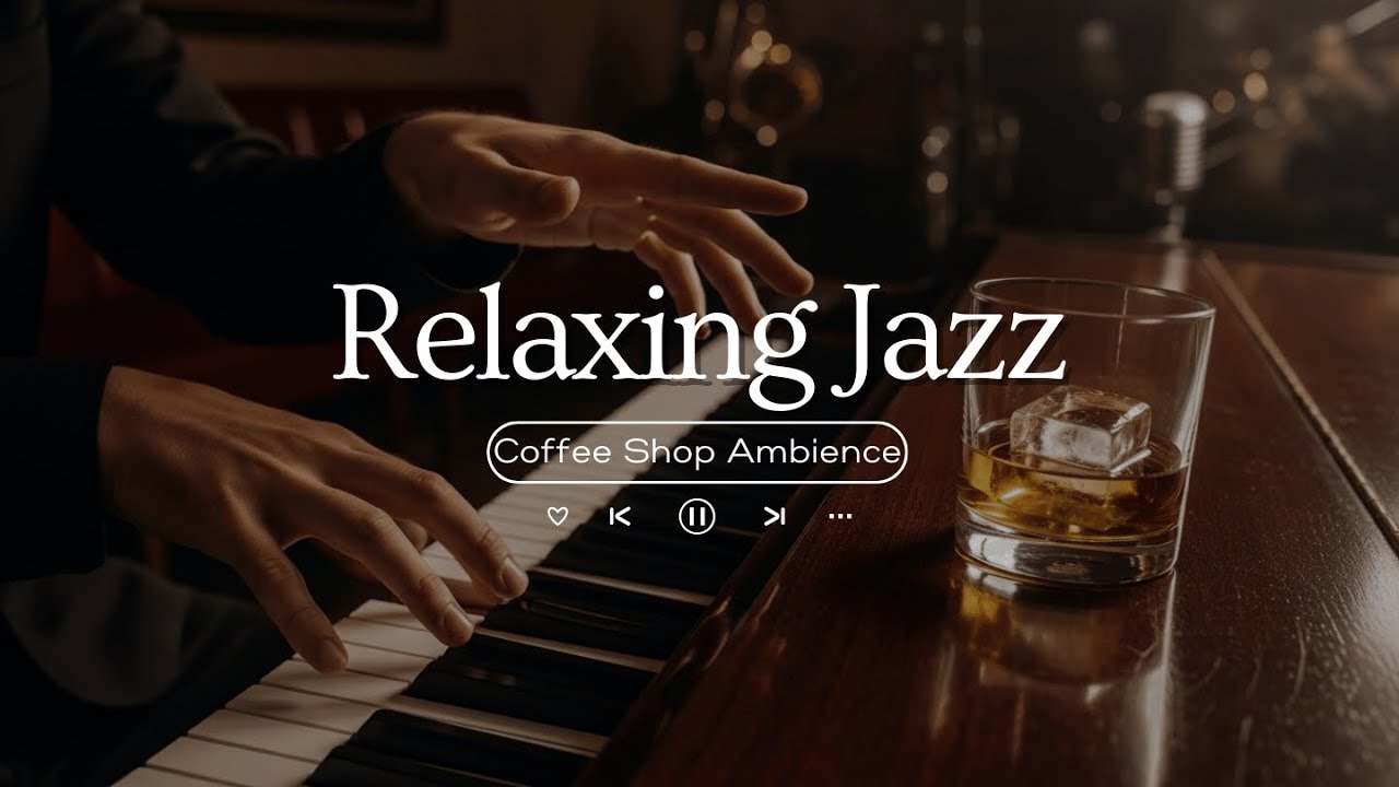 Cozy Coffee Shop Jazz ☕ - Relaxing Piano Jazz Music For Study & Work | Cafe Ambience