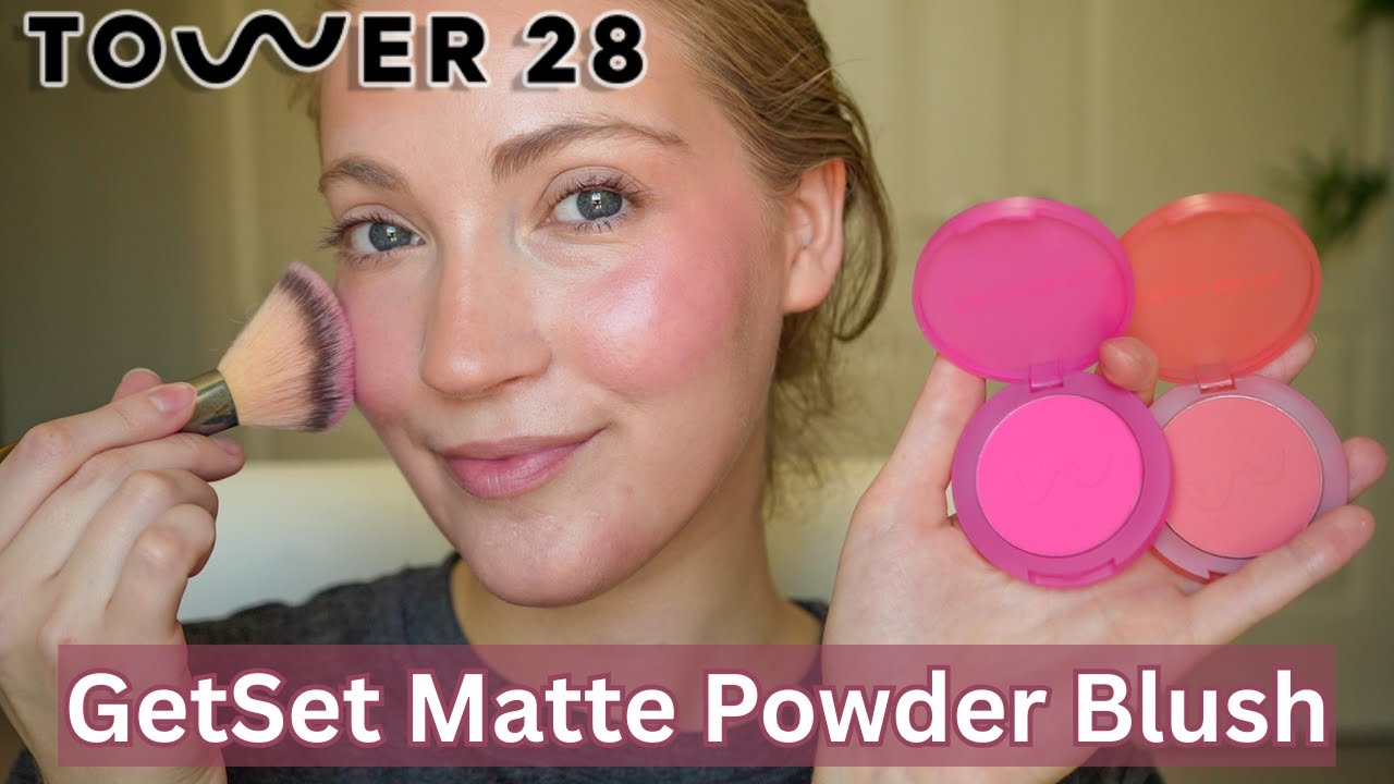 Tower 28 GetSet Matte Powder Blush Review & Swatches | Is It Worth The Hype?