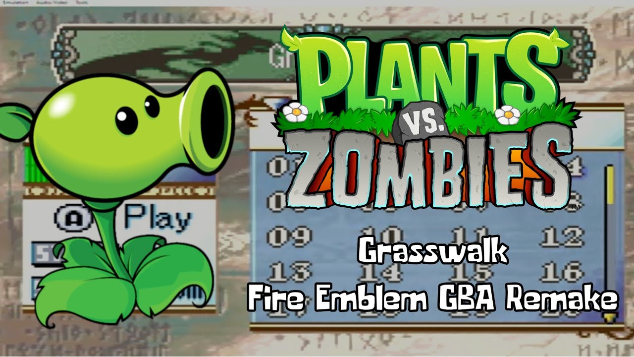 Plants vs. Zombies - Grasswalk (Fire Emblem GBA Remake)