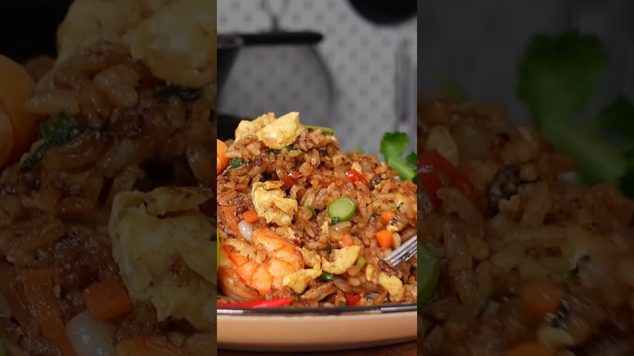 Riz saut&eacute; aux crevettes 🍤 Khao pad 🔥