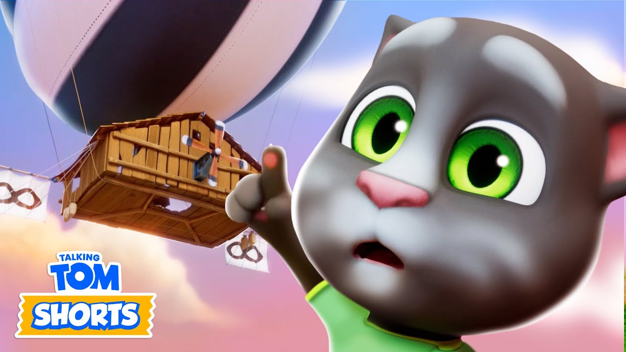🌳🏠 Flying Treehouse 😱 Talking Tom Shorts