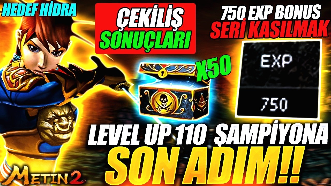 ÇEKİLİŞ SONUÇLARI 400 CORDAN EFSANE HASILAT  HİDRAYA SON HAZIRLIKLAR Metin2 TR Bagjanamu #8