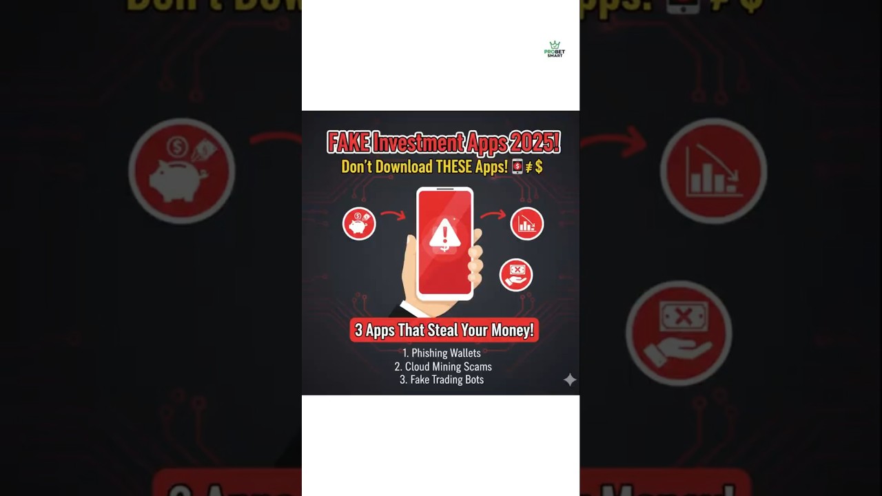 3 Fake Investment Apps That Can Drain Your Money in 2025 🚨📱