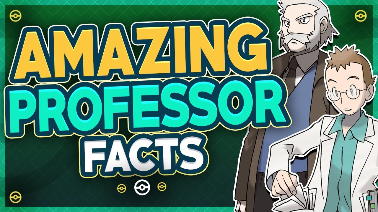 Amazing Facts About EVERY Pokémon Professor!