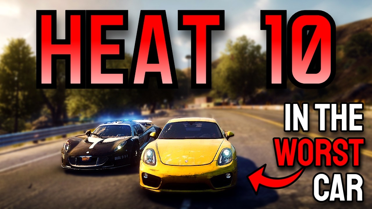 Can I Survive Heat Level 10 Using The Worst Car In NFS Rivals