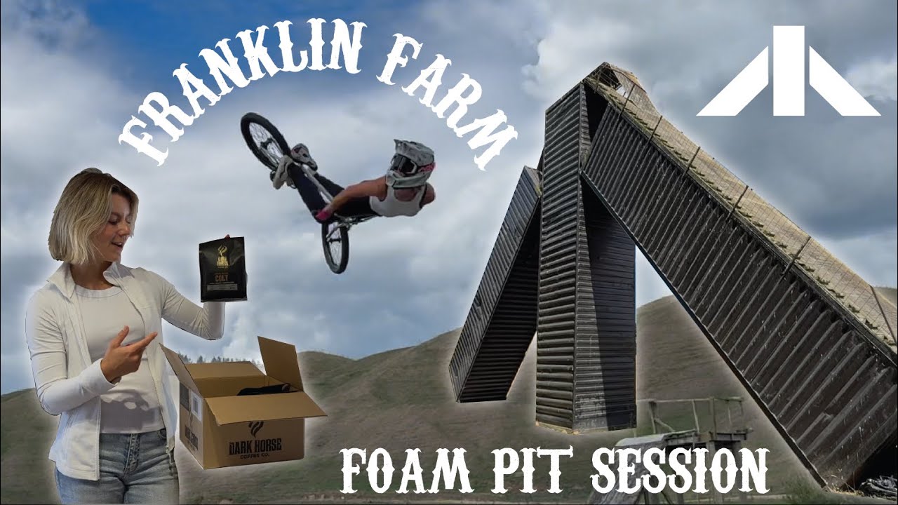 Franklin Farm Foam Pit Session - Ellie Chew & Jed Mildon