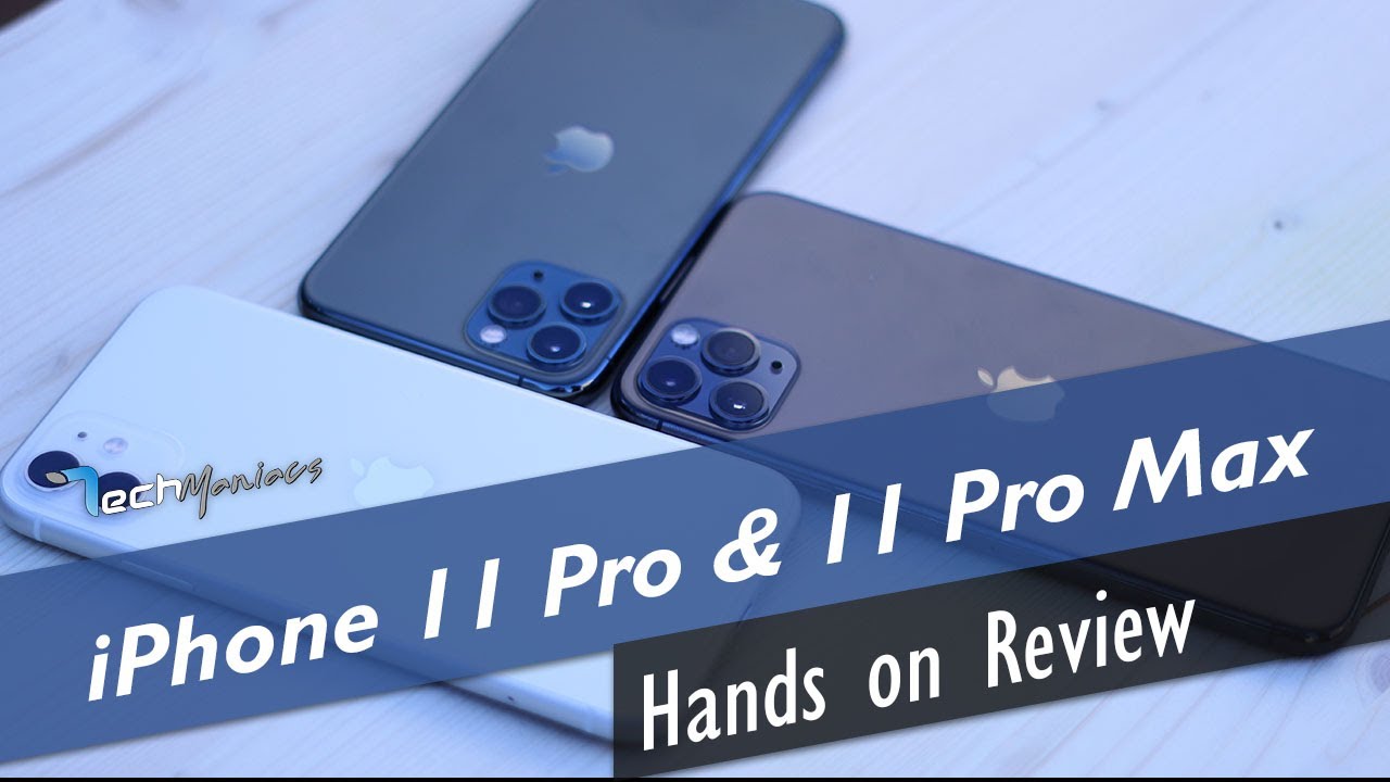 Apple iPhone 11 Pro Max & iPhone 11 Pro Hands-on Review [Greek]