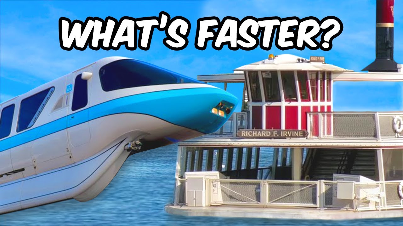 Should You Take the Monorail or the Ferryboat to Magic Kingdom?