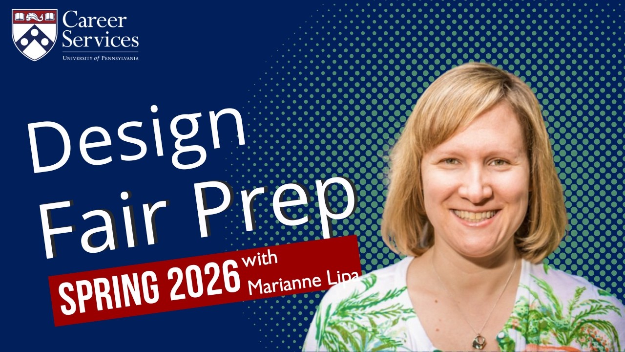 Prepare for Design & Planning Career Fair 2026
