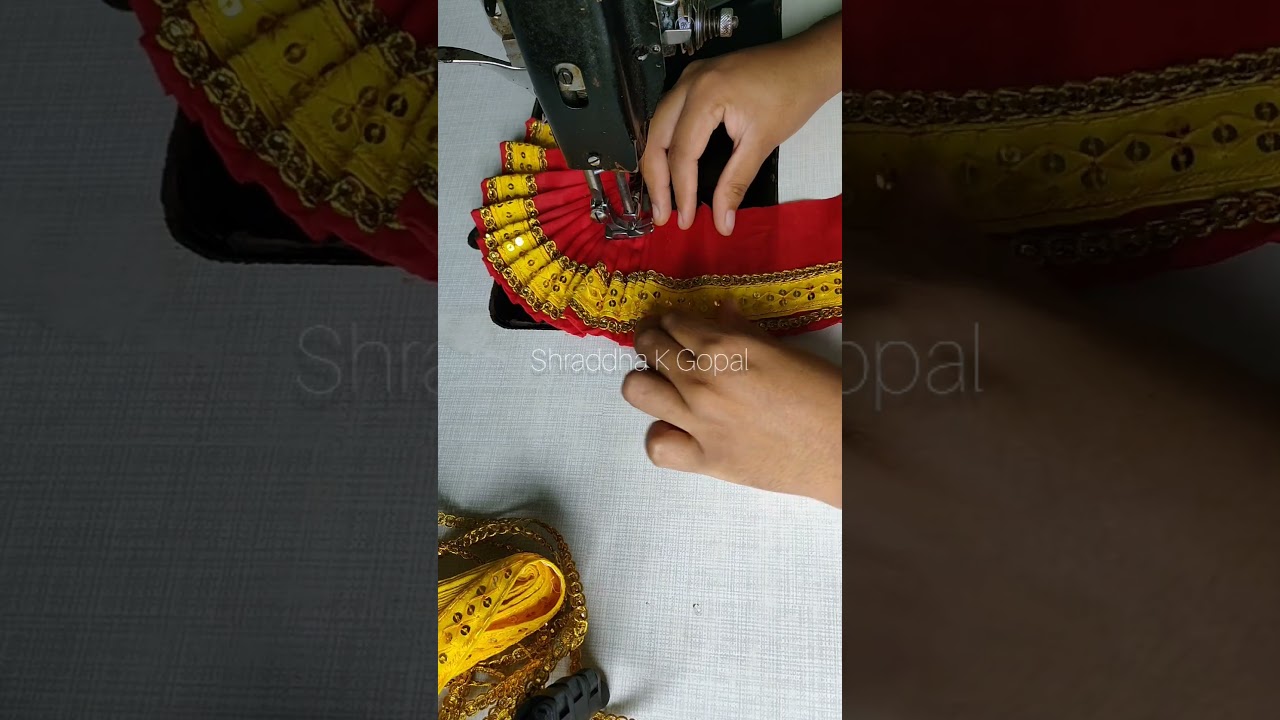 easy laddu gopal dress making 