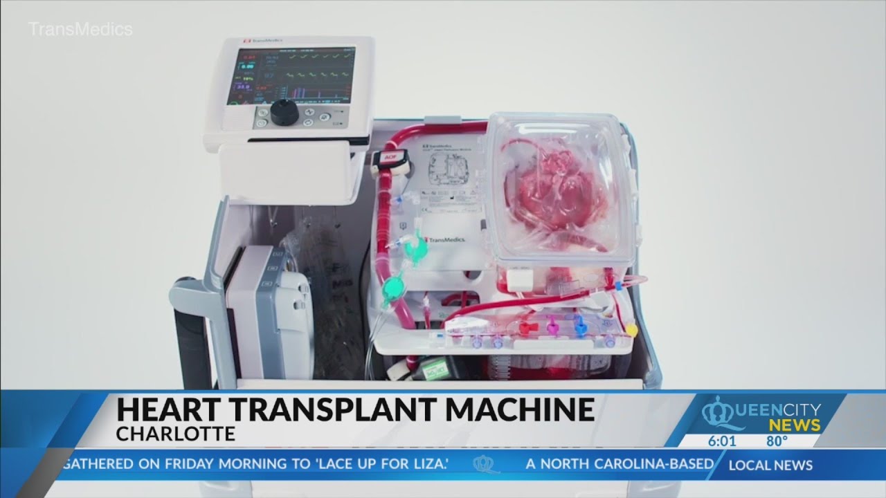 Atrium Health using transplant device that helps heart beat outside body