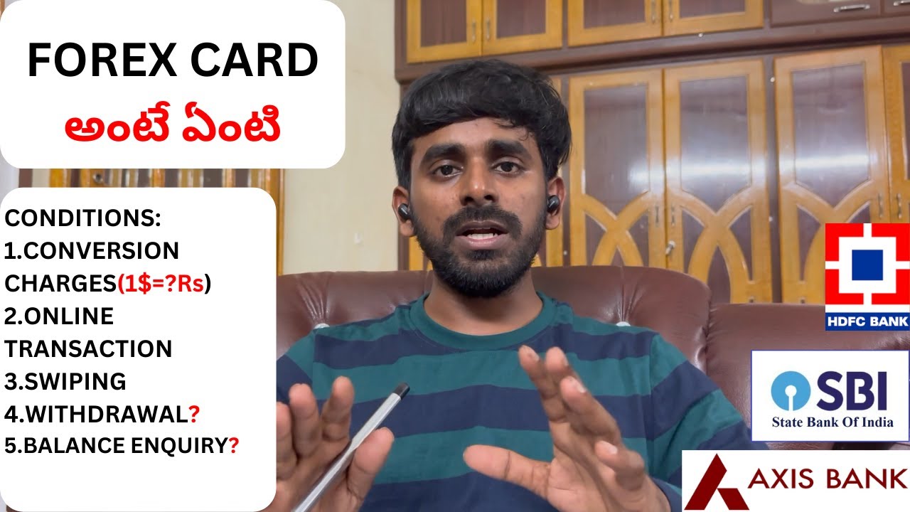 What is a Forex Card || Benefits of Forex Card| Can i withdraw cash from forex card | Telugu