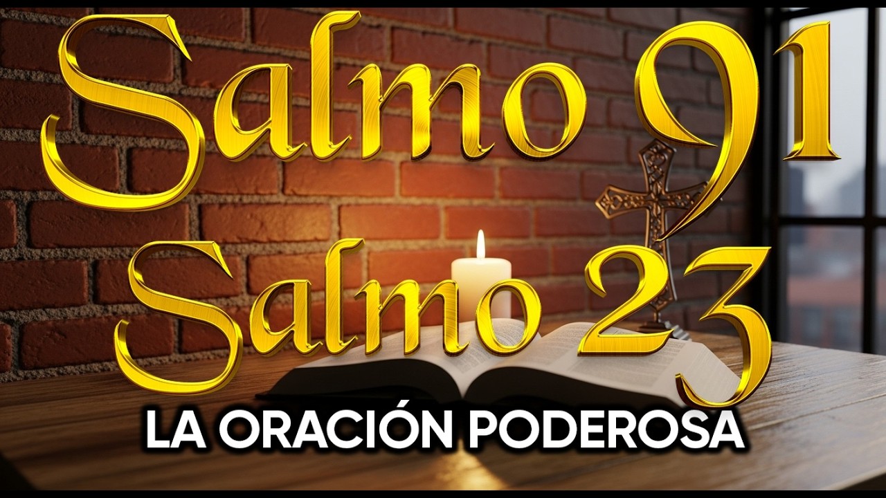 ORACIÓN del DÍA 10 de MARZO - SALMO 91 y SALMO 23 -Las dos ORACIONES MÁS PODEROSAS de la BIBLIA