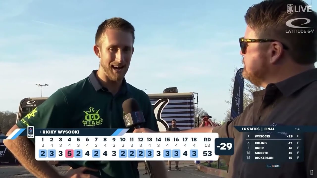 Ricky Wysocki wins 6th straight Texas States - Final Hole