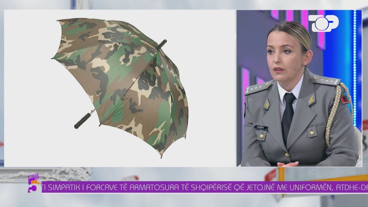 Pse Forcat e Armatosura s’ përdorin kurrë çadër? Sqaron Major Gersi/ Ftesë në 5