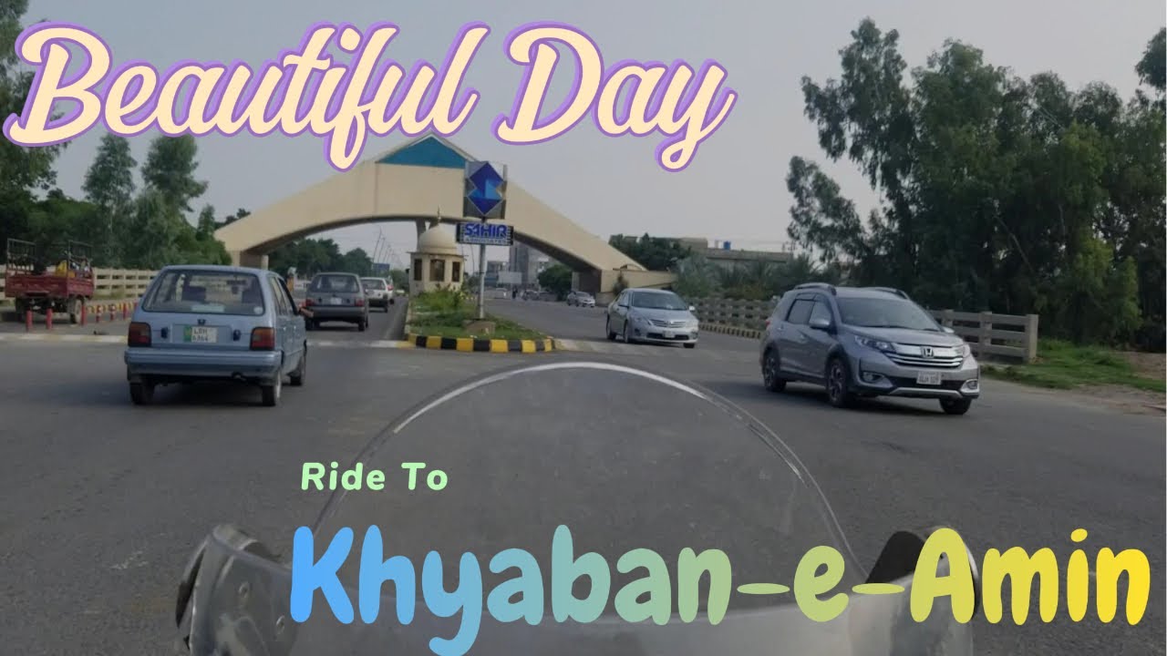 Lahore Johar town to Khyaban-e-Amin