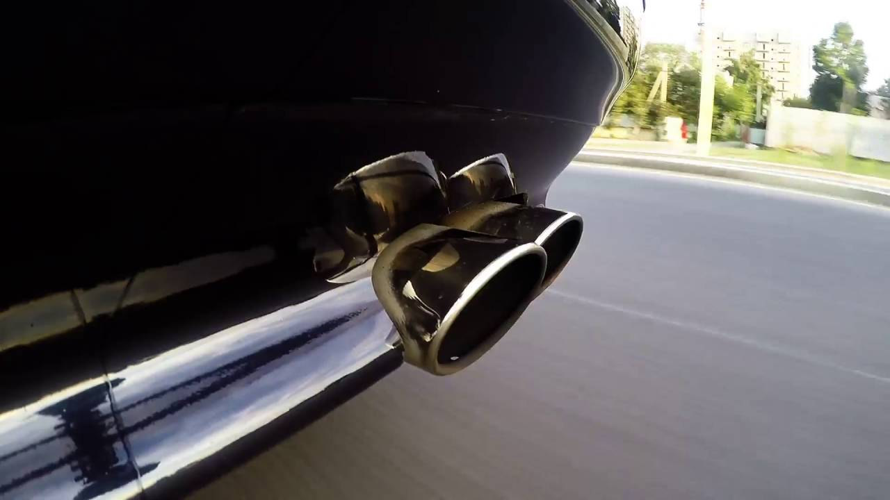 Supersprint Race mufflers + custom x-pipe BMW e38 750Li