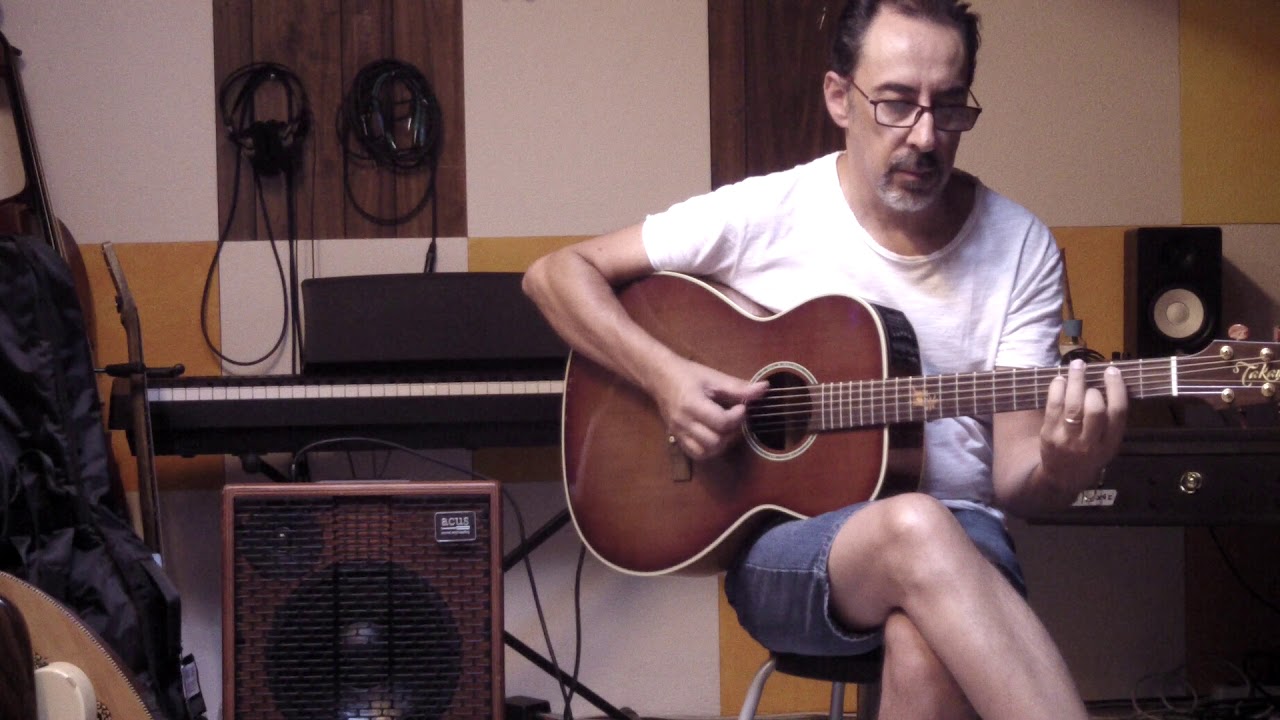 Takamine TF77 PT with òmic by dbattistasystem