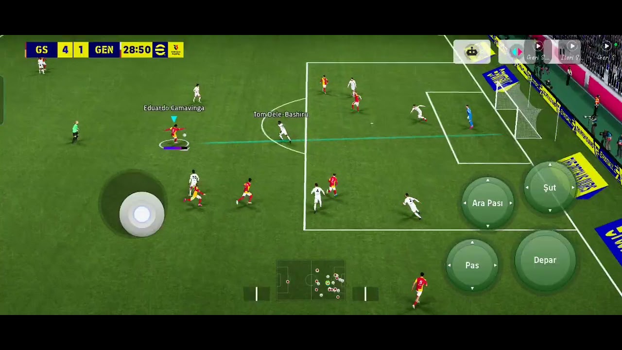 Bugün e football'da 120 sn. Challenge yapıyoruz