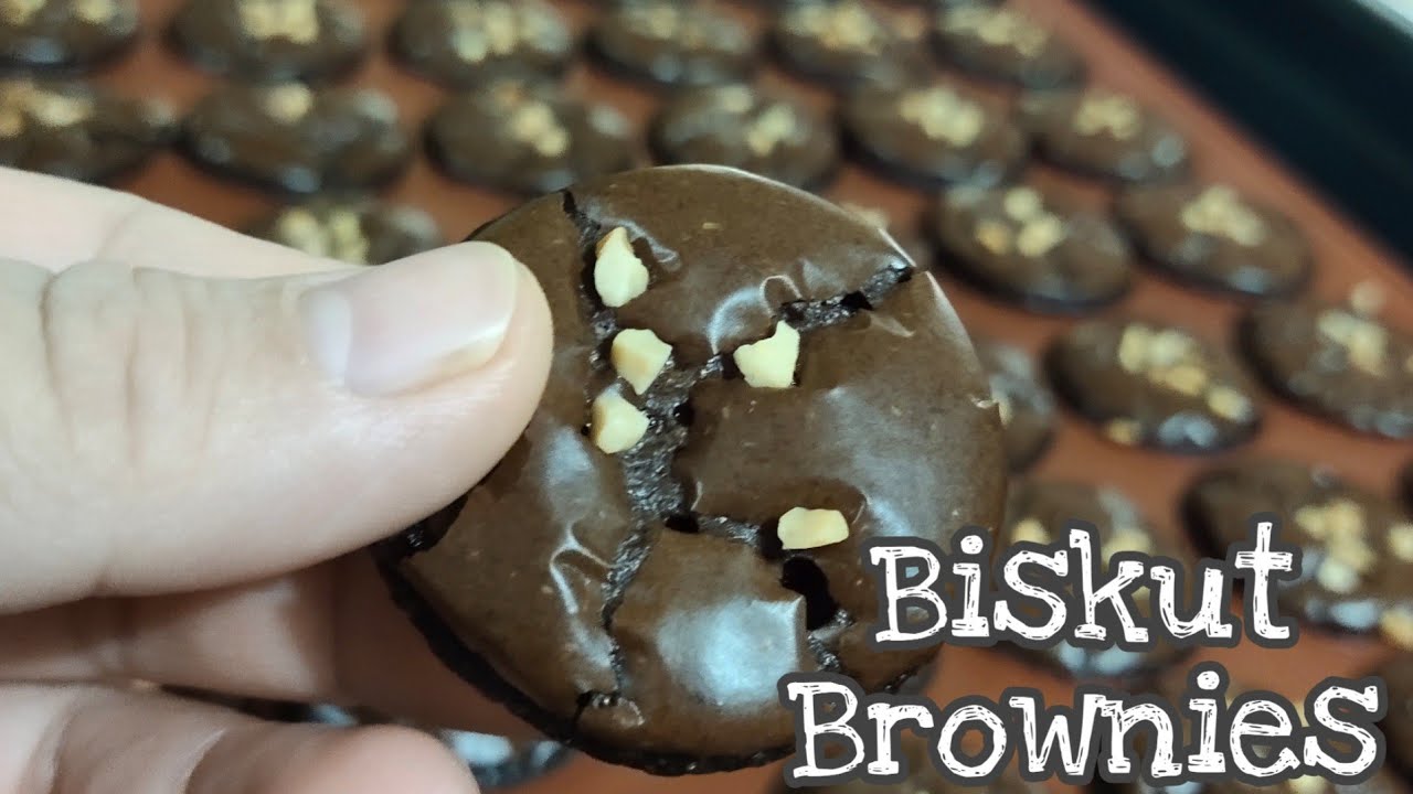 BROWNIES COOKIES SIMPLE AJE BAHAN PUN SIKIT 🤩