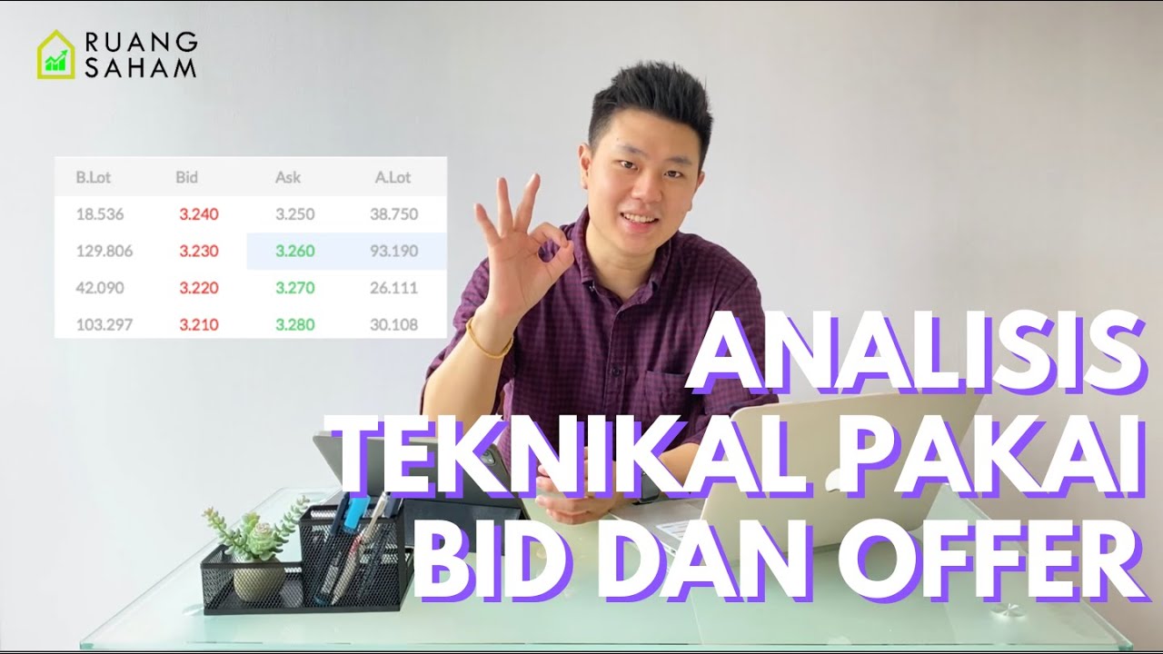 CARA ANALISA DENGAN BID OFFER | TENTUKAN SUPPORT DAN RESISTANCE | ANALISA TEKNIKAL !