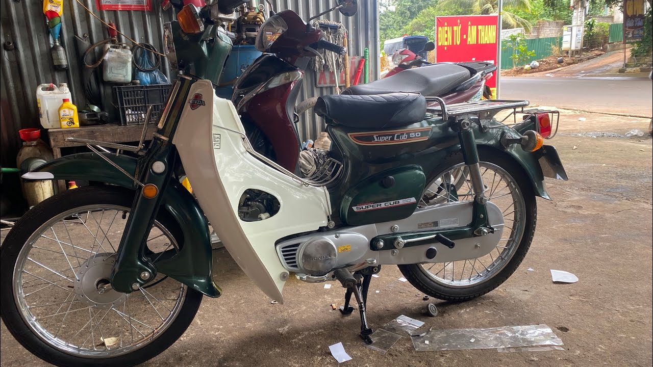 ( xe đã bán)Honda cub cánh én 79 dọn lại mới đồ zin còn tương đối - giấy tờ đầy đủ - bs 92