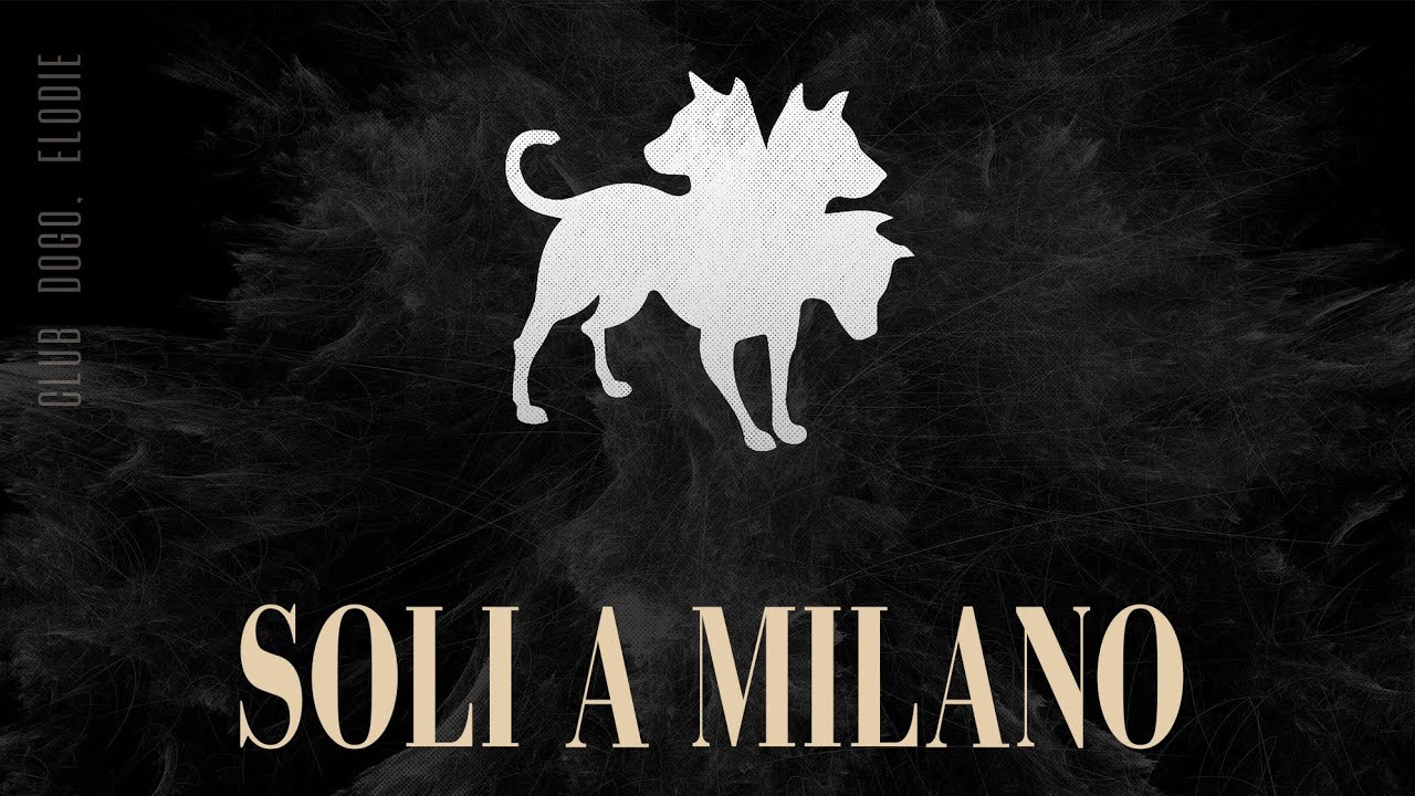 Club Dogo, Elodie 🎵 SOLI A MILANO (Lyrics/Testo)