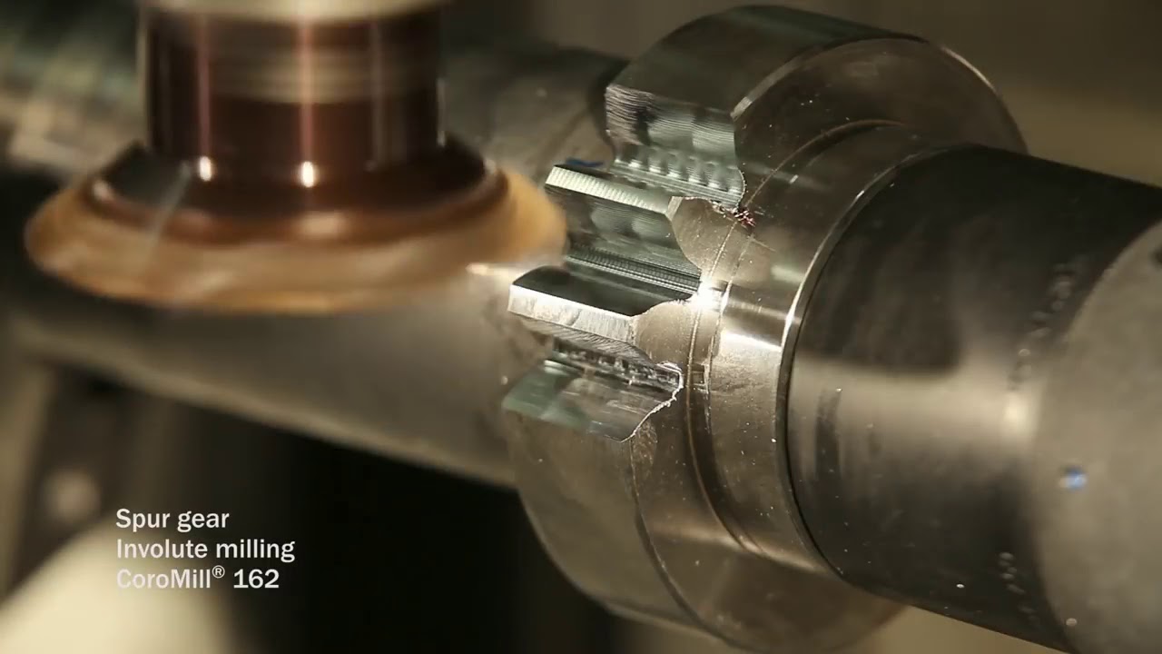 Sandvik Coromant Flexible gear milling InvoMilling