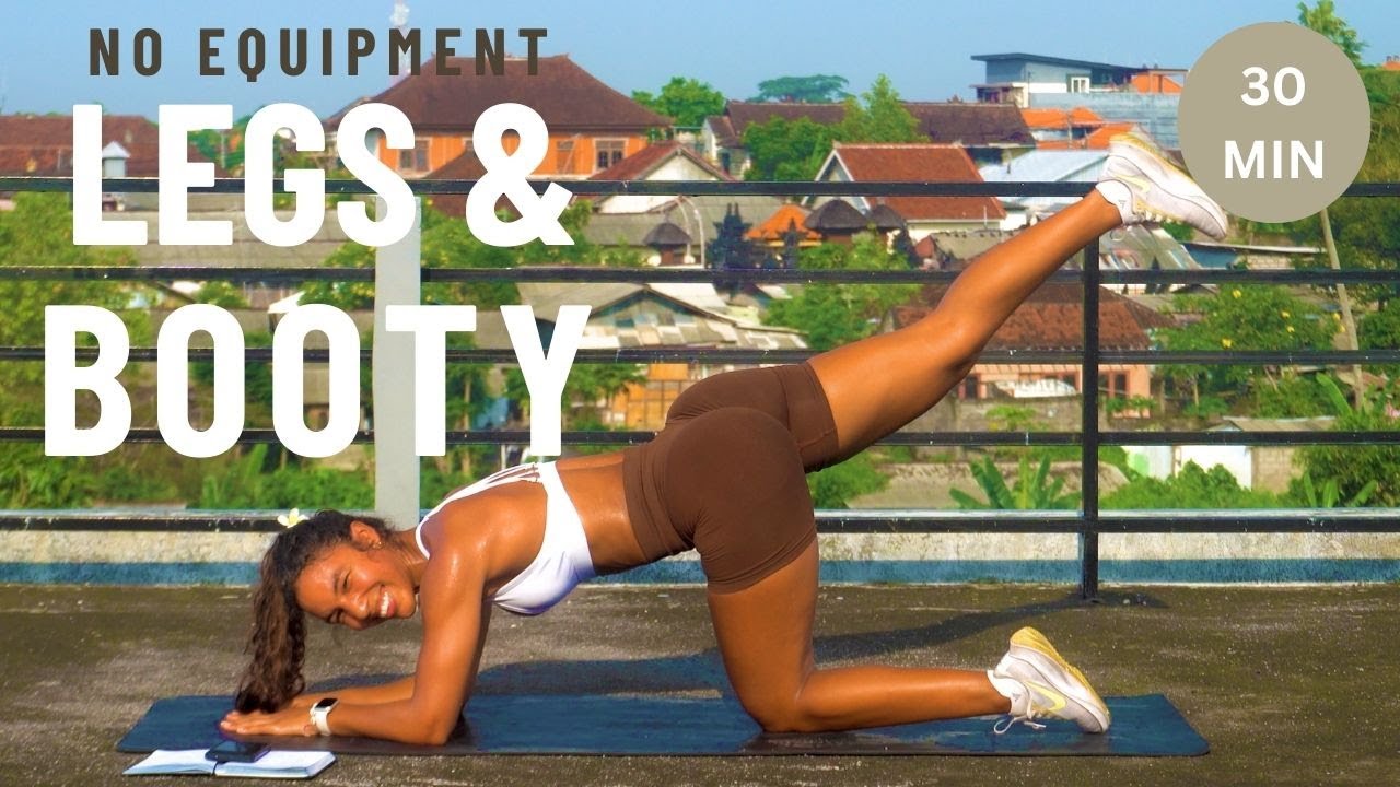 30 min INTENSE LEGS & BOOTY WORKOUT with Lower Body Warm Up | Modern Fit Girl
