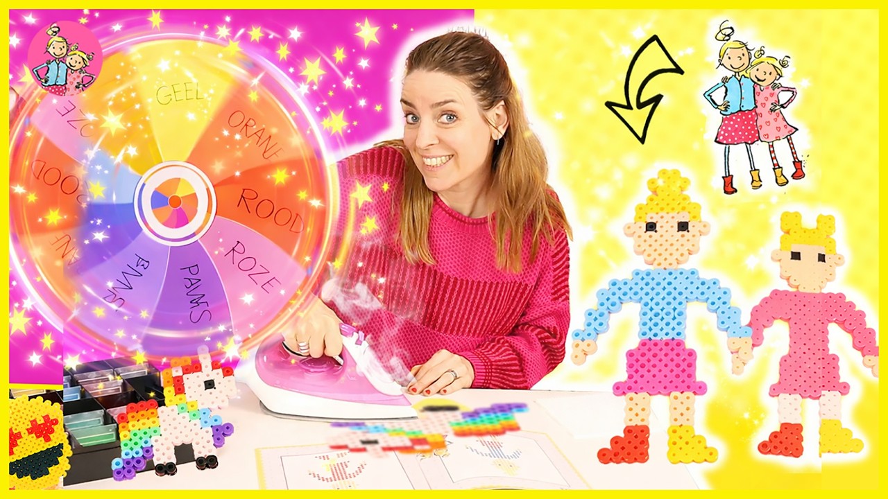 HET RAD BEPAALT ONZE MAGISCHE STRIJKKRALEN CHALLENGE!! *MET AL ONZE KLEUREN!!♥DeZoeteZusjes♥